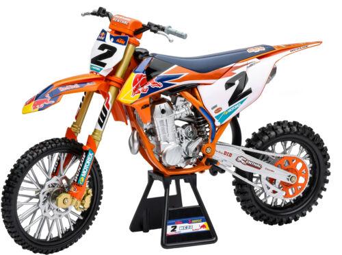 NewRay Model Die Cast KTM 450 SX-F, Cooper Webb #2, Scale 1:6, Newray 49683