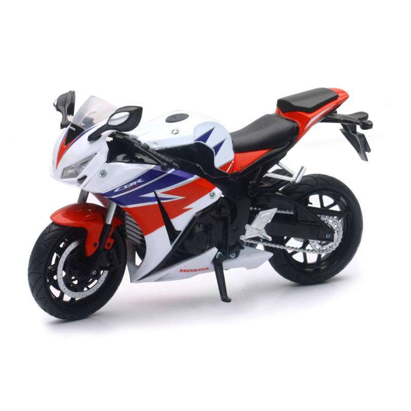 NewRay Model Die Cast Honda Cbr1000r, Street Bike, Red & Black, Scale 1:12, Newray 57793