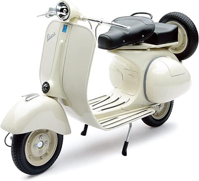 NewRay Model Die Cast Vespa 150 Vl1t, Off White Cream, Scale 1:6, Newray 49273