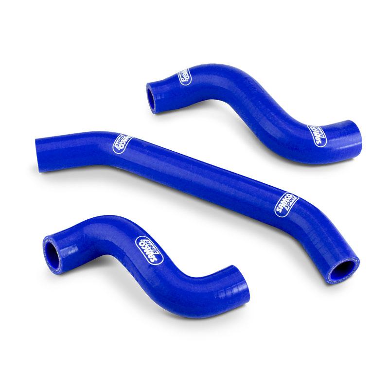 Samco Sport Coolant Hose 3 Piece Kit Blue KTM 450 500 501 Oem Design Samco Sport KTM-130-bu