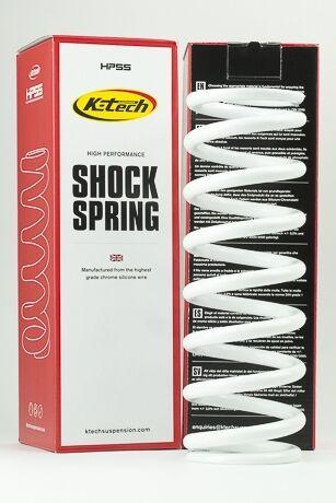 K-Tech Suspension Shock Absorber Spring - 60n (63x250) White, 63-250-60, High Performance Shock Spring, K-tech Suspension