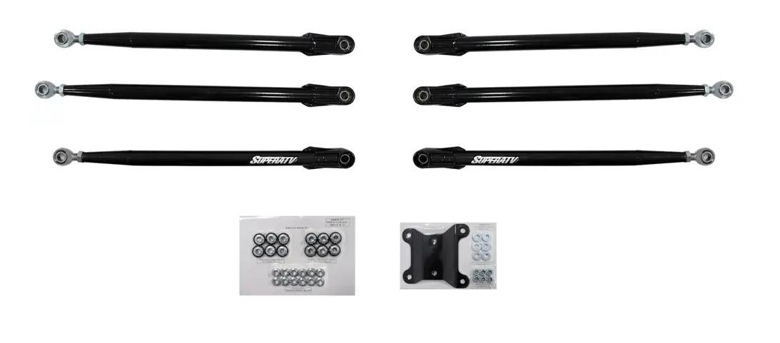 SuperATV Can-am Maverick X3 Tubed Radius Arm Set, Super ATV, Ra-ca-x3-tu-02, Kit Contains 6 Arms