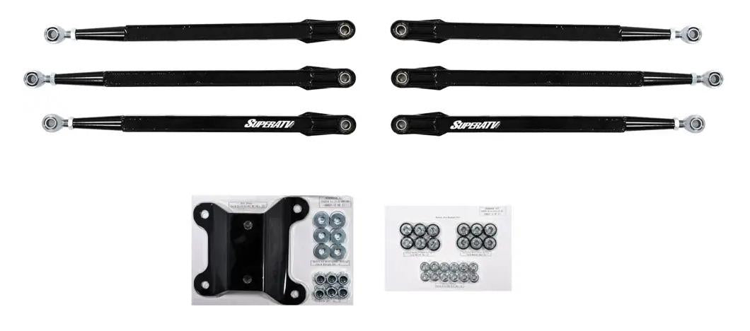 SuperATV Can-am Maverick X3rs Boxed Radius Arm Set, Super ATV, Ra-ca-x3rs-bx-02, Kit Contains 6 Arms
