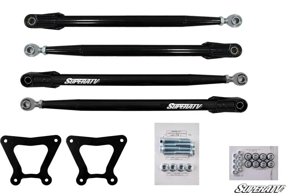 SuperATV Polaris XP Turbo S Tubed Radius Arm Set, Super ATV, Ra-p-rzrxpts-tu-02, Kit Contains 4 Arms