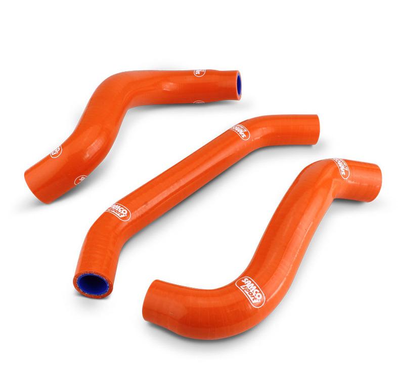 Samco Sport Coolant Hose 3 Piece Kit Blue Gas Gas Husqvarna KTM 250 350 Oem Design Samco KTM-129 Blue
