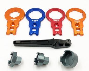 Dirt Racing Fork Cap Wrench and Sleeve Kit 35mm 49mm 50mm