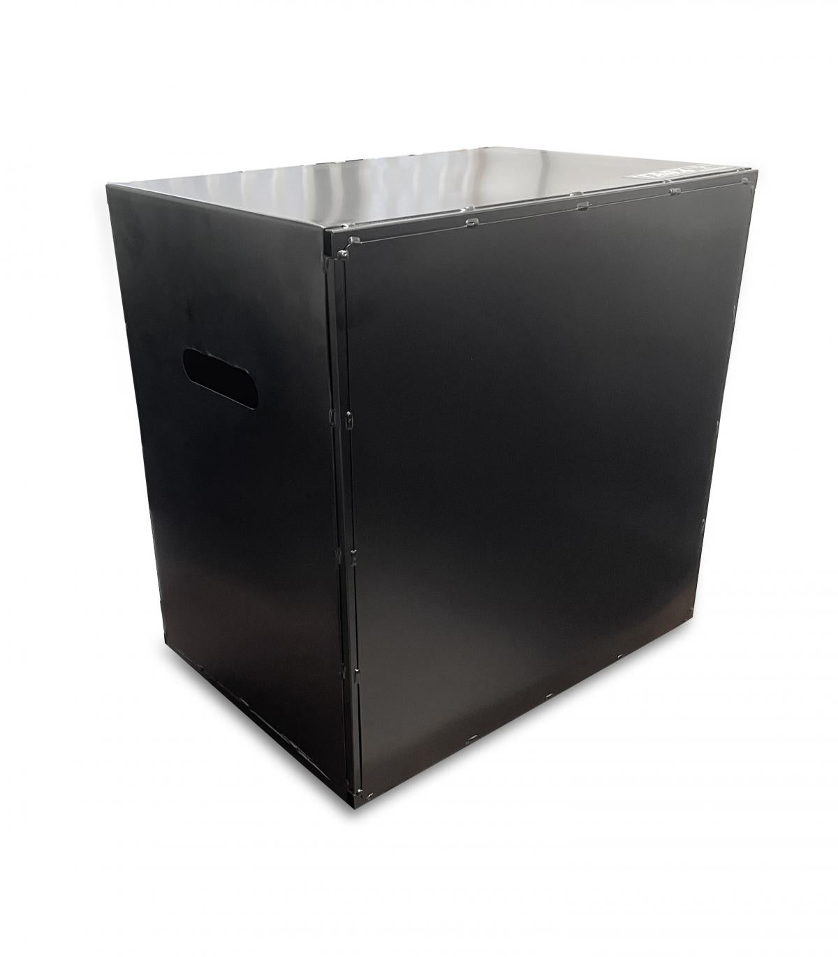 TAG-Z ENGINE STAND SHIPPING BOX, STRONG SHIPPING BOX POST PACKING, SHIPPING / TRANSPORT STEEL BOX CRATE