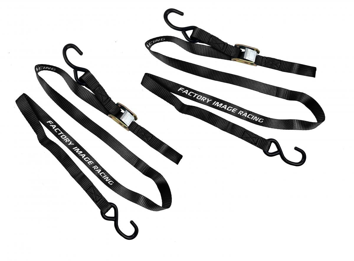FIR Tie Downs 25mm 1 Black, 500kg