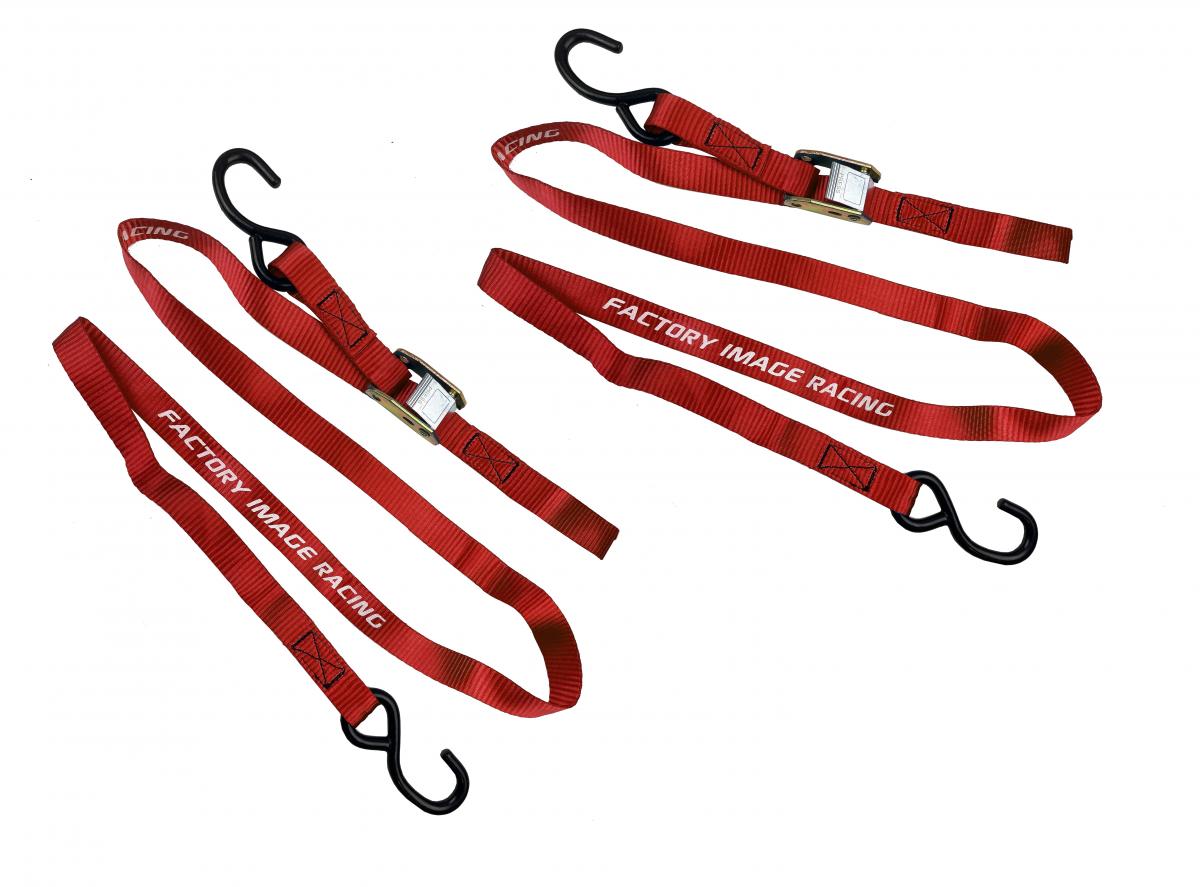 FIR Tie Downs 25mm 1 Red, 500kg
