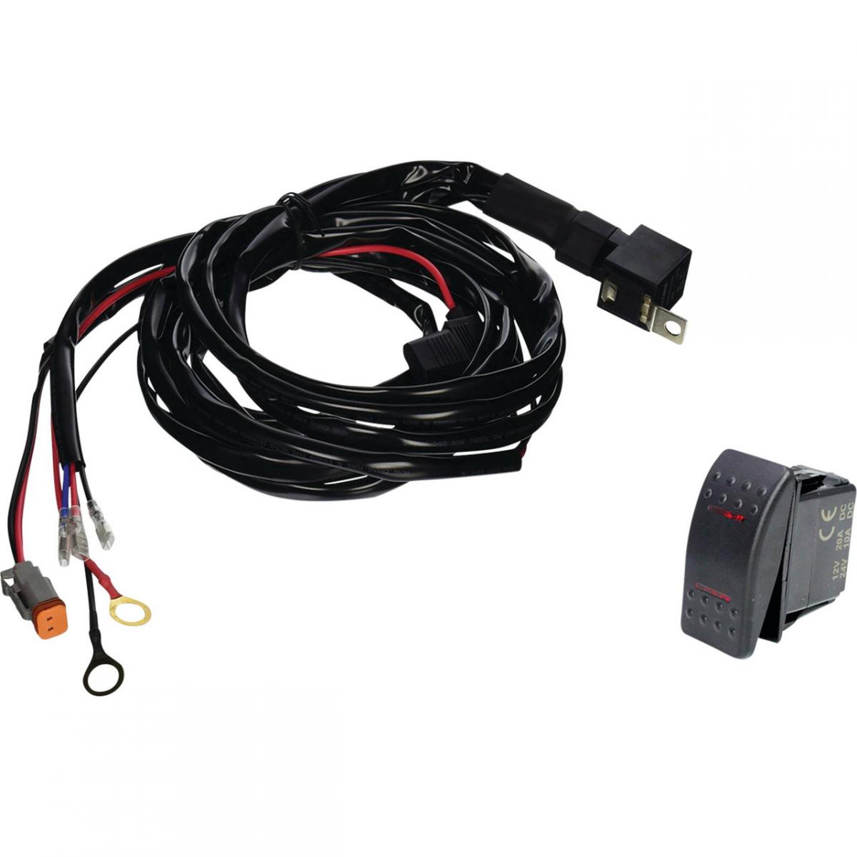 Tiger Lights Tiger Lights - Single 2 Pin Wiring Harness 5m Tlmwh1