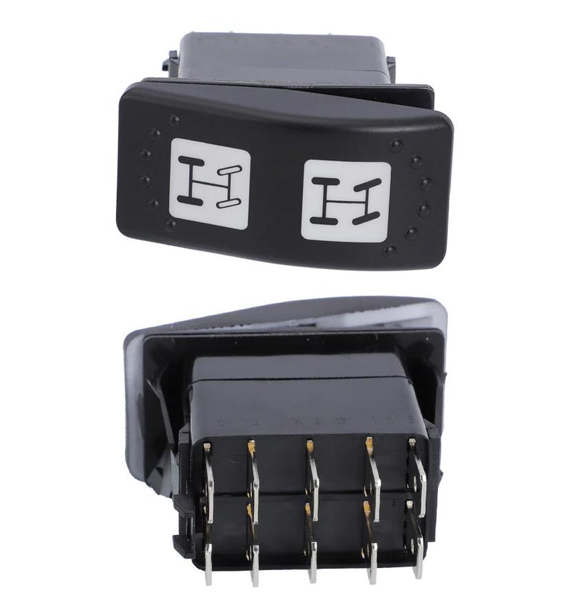 Dirt Racing Can Am 4X4 / 2X4 Switch 10 Pin, 710001737 4WD 2WD Switch