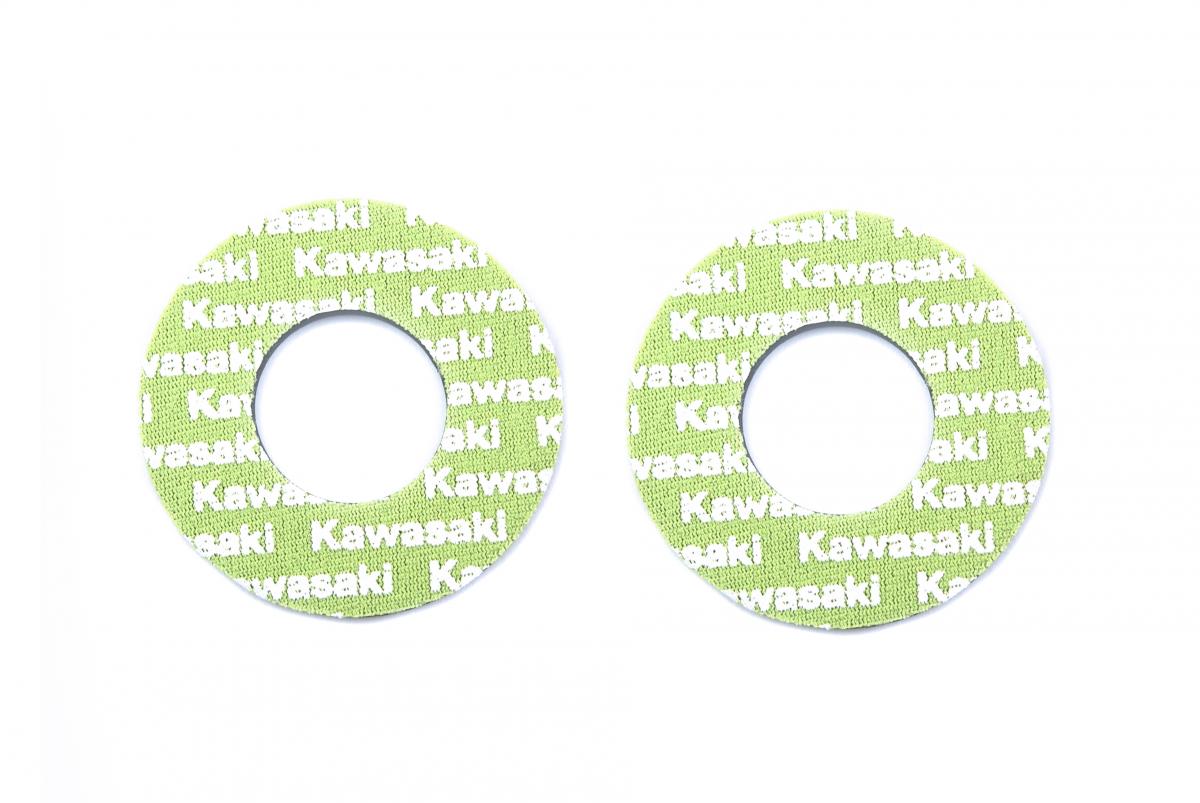 FIR Grip Donuts Green Kawasaki, Pair