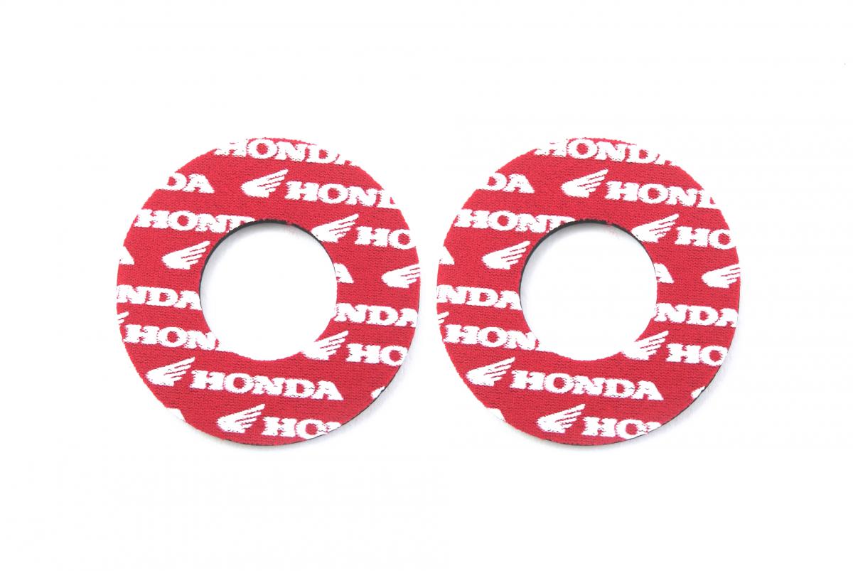 FIR Grip Donuts Red Honda, Pair