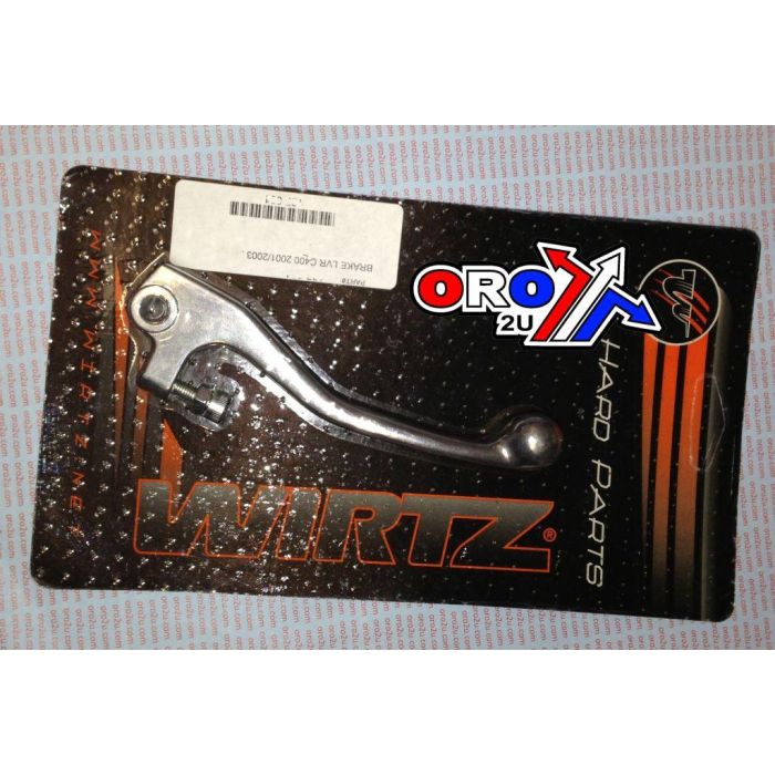 Wirtz LEVER BLADE CR/CRF/RM SILVER, WIRTZ 101-007 DISC BRAKE LEVER
