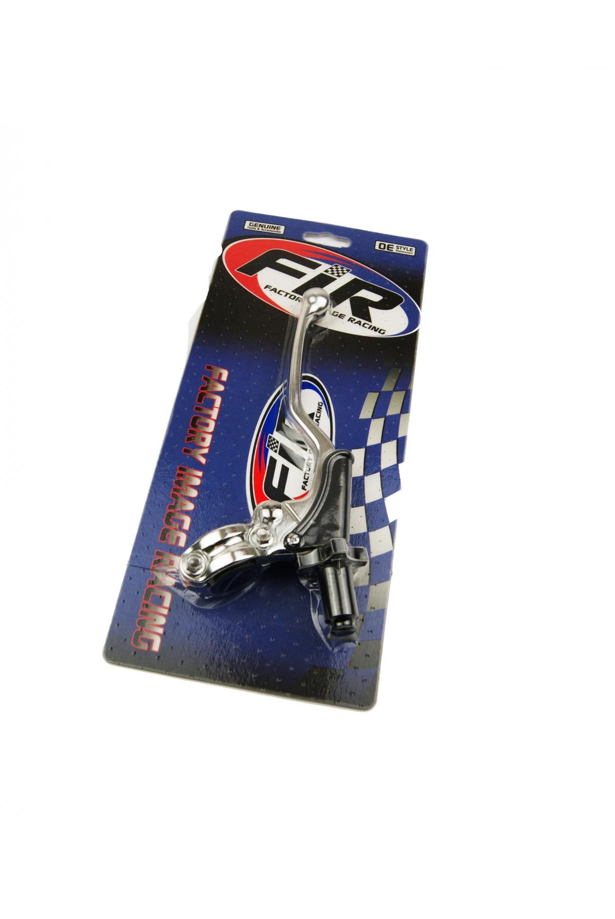 FIR Clutch Lever W.qa Control Silver, Forged Aluminium Long Blade