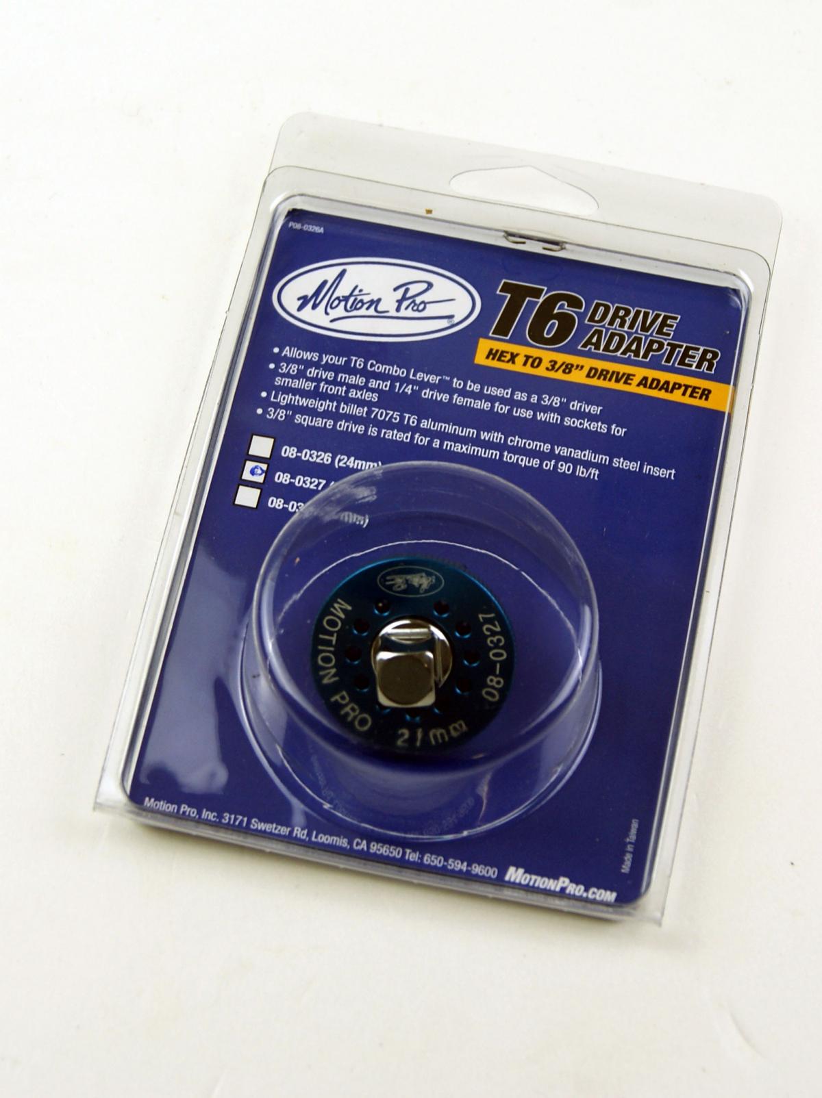 Motion Pro 27mm 3/8 T-6 Combo Lever Adapter Motion Pro 08-0327