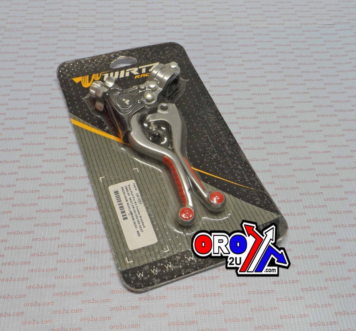 Wirtz Easy Pull Pro Combo Grip Std, Wirtz 5w1021 Forged Levers