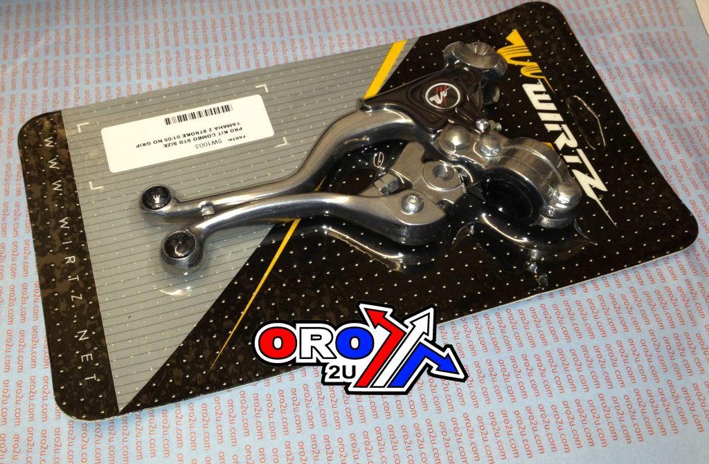 Wirtz Easy Pull Pro Kit Combo Smooth, Wirtz 5w1003 Lever Set Forged, Long YZ 01-05