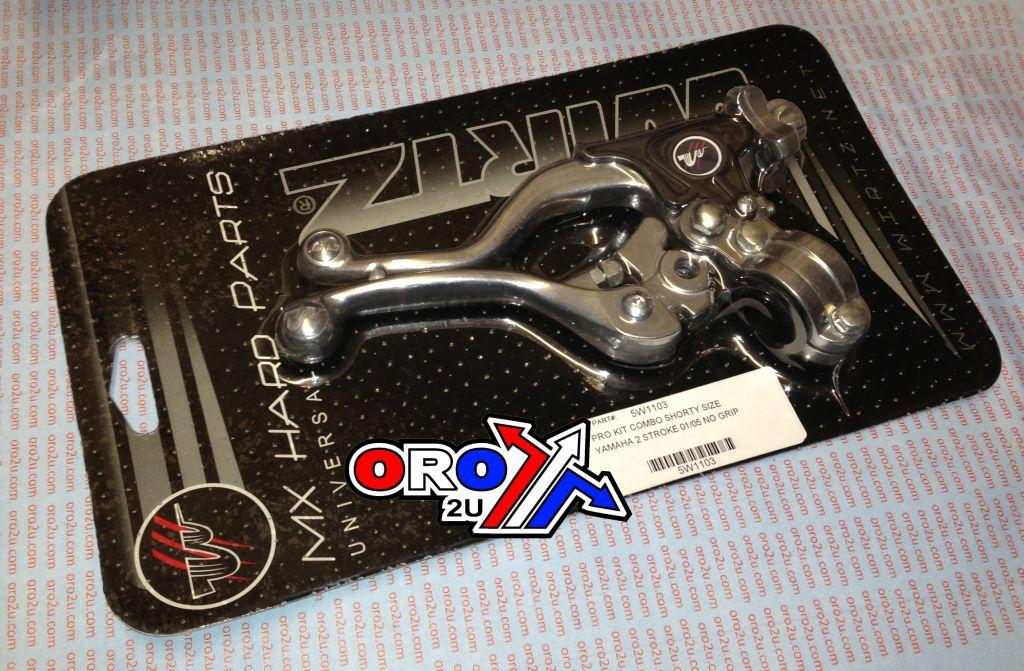 Wirtz Easy Pull Pro Kit Short Smooth, Wirtz 5w1103 Combo Lever Set, Short YZ 01-05