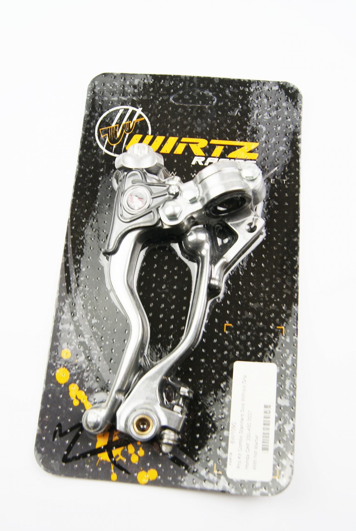 Wirtz Easy Pull Pro Kit Combo Smooth, Wirtz 6w1090 Lever Set Forged, CRF 07-12 with Hotstart