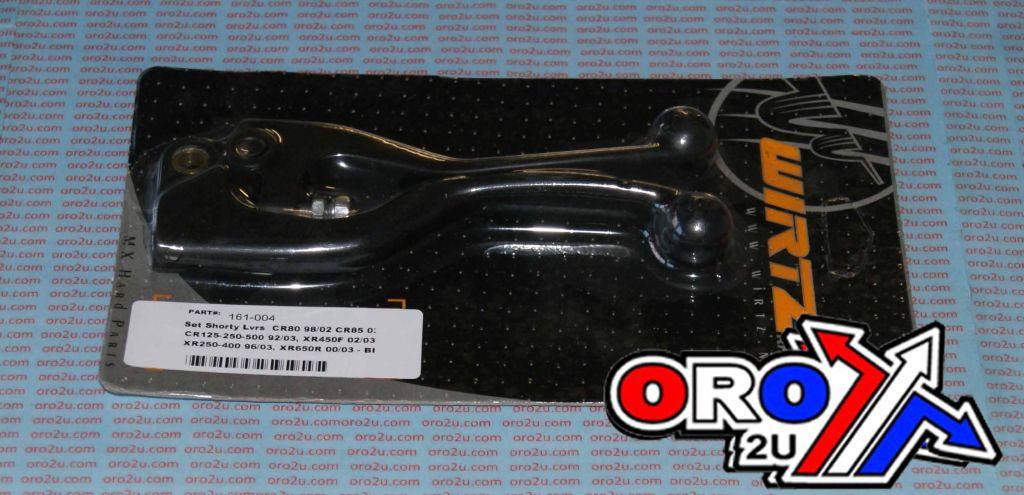 Wirtz Lever Blade Set Pro Short Blk, Wirtz 161-004 Clutch + Brake