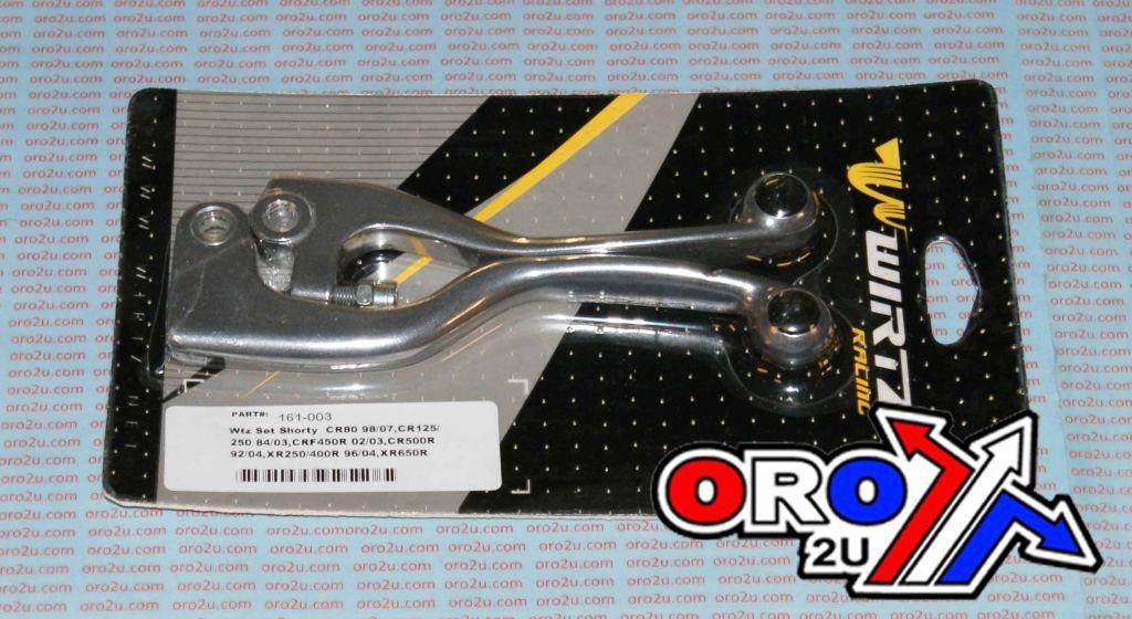 Wirtz Lever Blade Set Pro Short Siv, Wirtz 161-003 Clutch + Brake