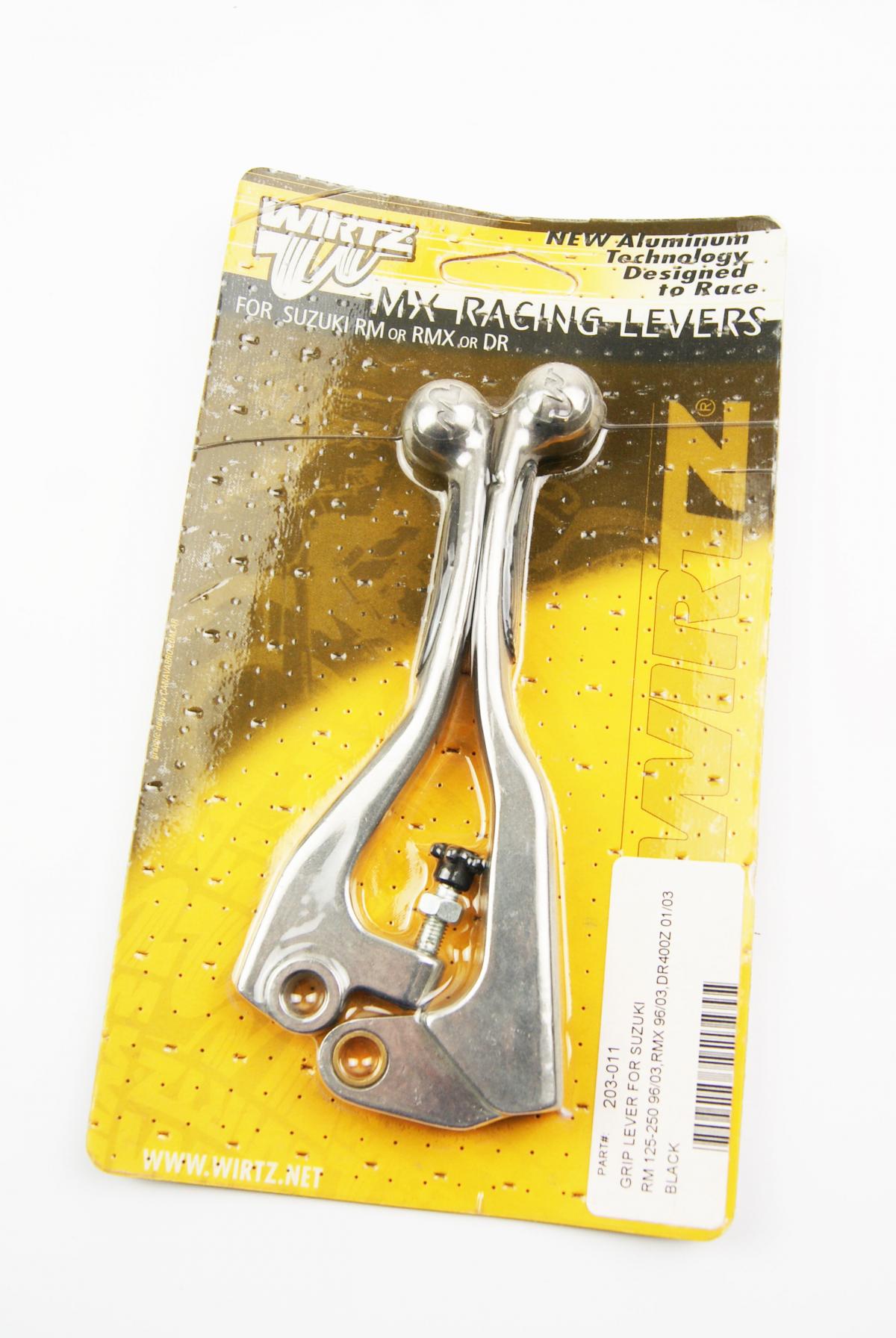 Wirtz Lever Blade Set Grip Black RM, Wirtz 203-011 Clutch & Brake