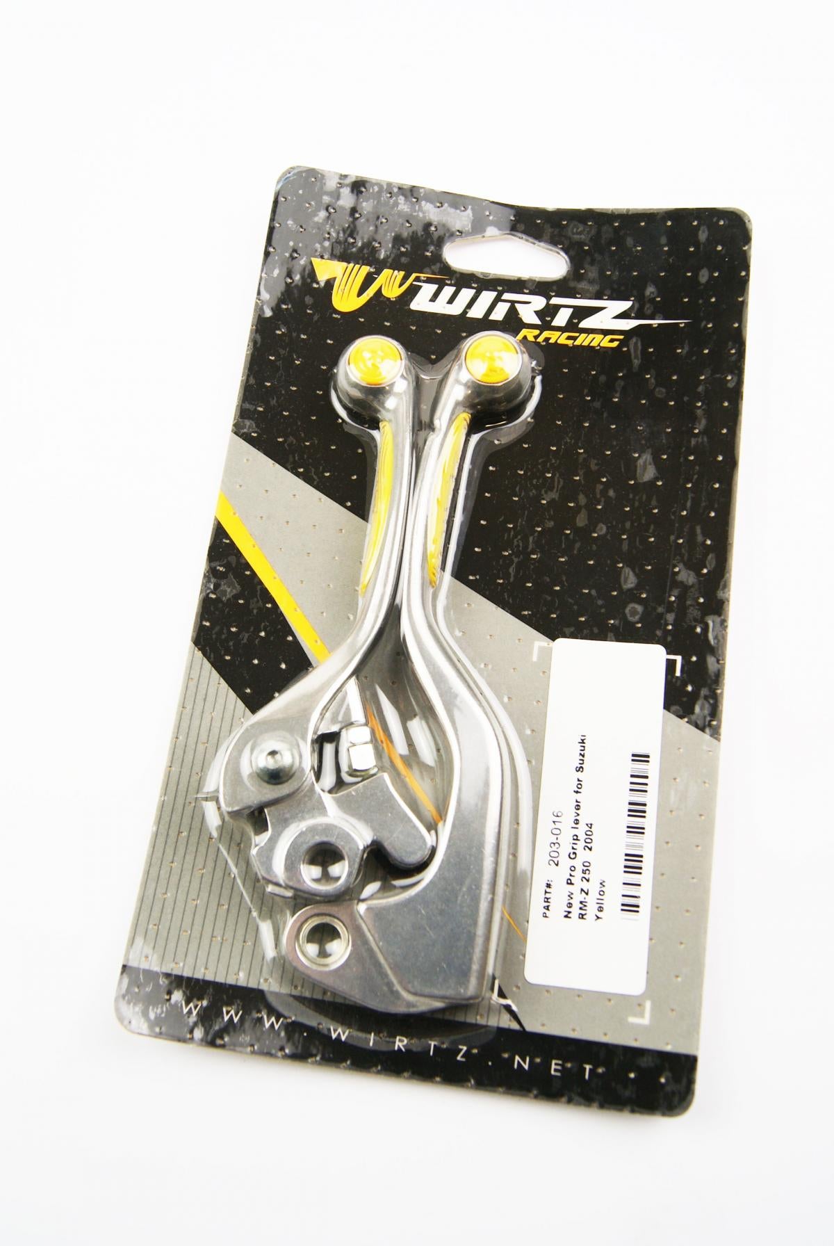Wirtz Lever Blade Set Grip Yellow RM, Wirtz 203-016 Clutch & Brake
