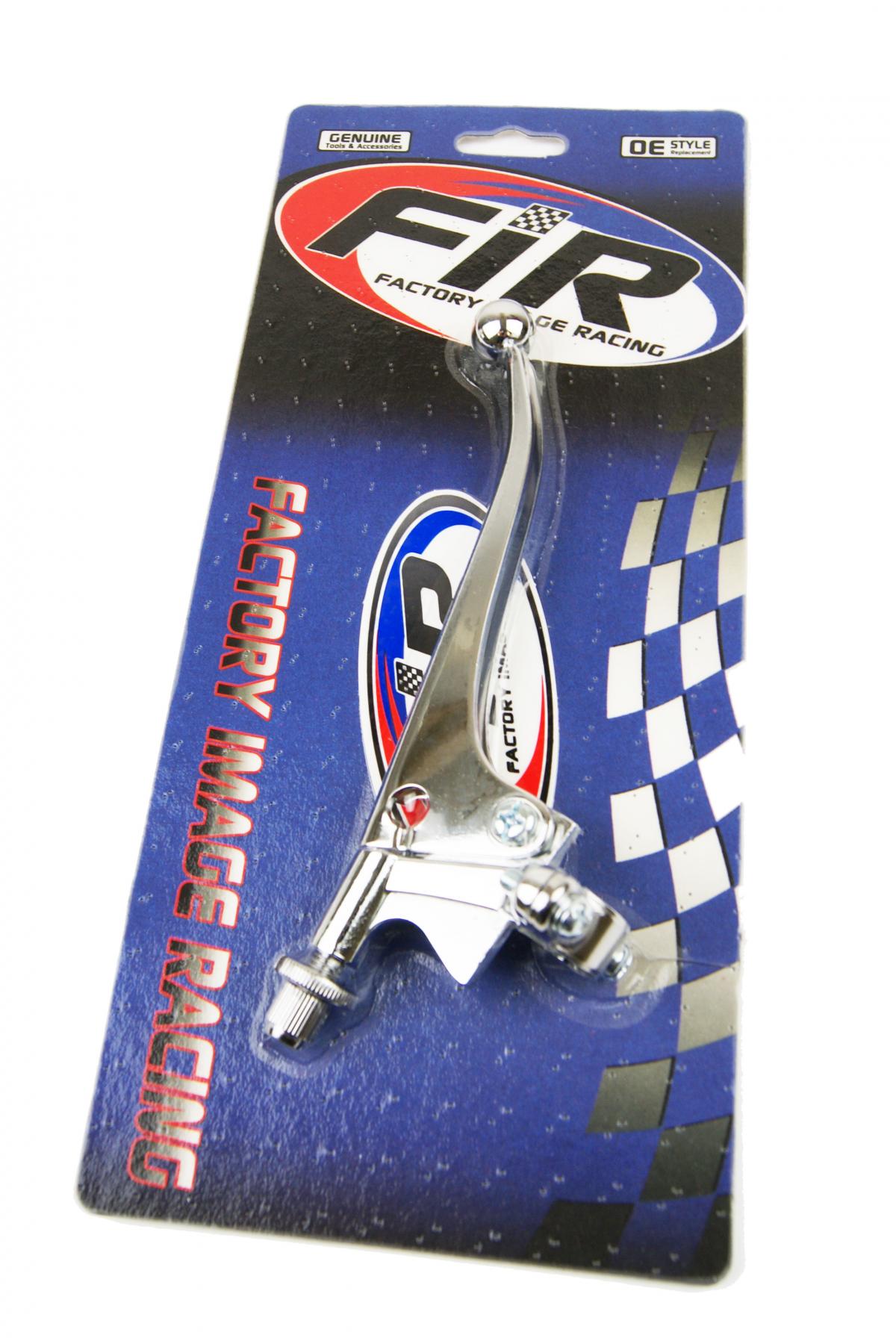 FIR Steel Lever Brake Chrome, Doherty Style Classic Motorcycle Clutch Lever / Each, Factroy Image Racing