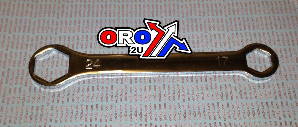 Dirt Racing Riders Wrench 17mm X 24mm
