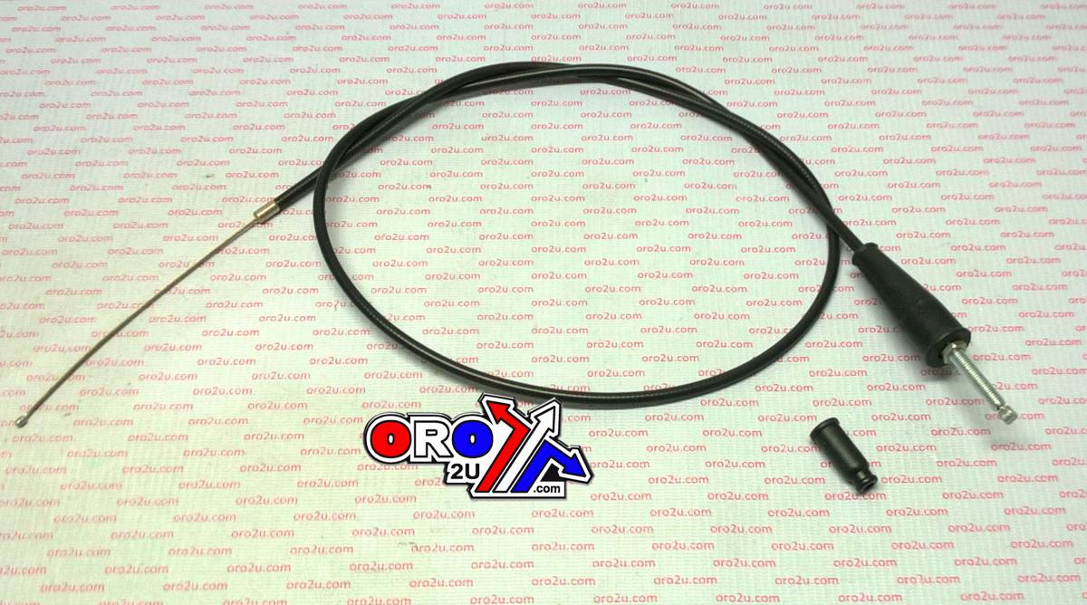 Venhill Cable Throttle 81-83 CR125, Venhill H02-4-009 Black Honda, 17910-ka4-000 17910-ka4-406
