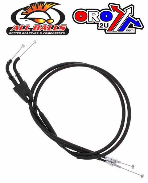 All Balls Racing Cable Throttle KXF RMZ Set-2, Allballs 45-1033 Made in Japan
