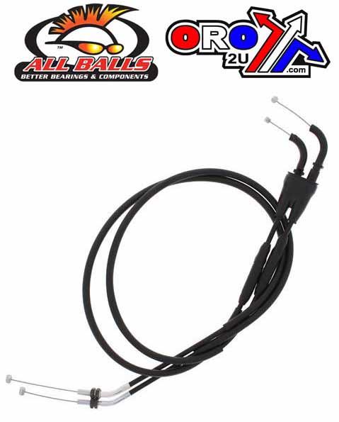 All Balls Racing Cable Throttle 05-10 TC250 Set, Allballs 45-1053, Set/2, Made in Japan