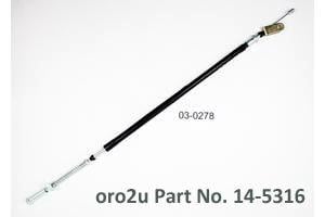 Motion Pro Cable Foot Brake 1988-2003 Kawasaki KLF300C Motion Pro 03-0278