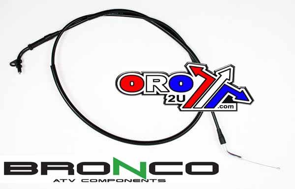 Bronco Cable Choke Lt-f250/lt 4wd, Bronco 104-112 58410-41b00, Suzuki 1987-1993 LT230E, 1987-1989 Lt 4wd, 1990-1998 Lt 4wd, 1988-2000 LTF250, 1987-1989 Lt3