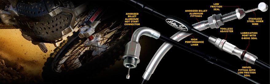 Motion Pro Clutch Cable Kit T3 (cable & Bracket) 2010-2013 CRF250 Motion Pro 02-3009 22870-men-a30