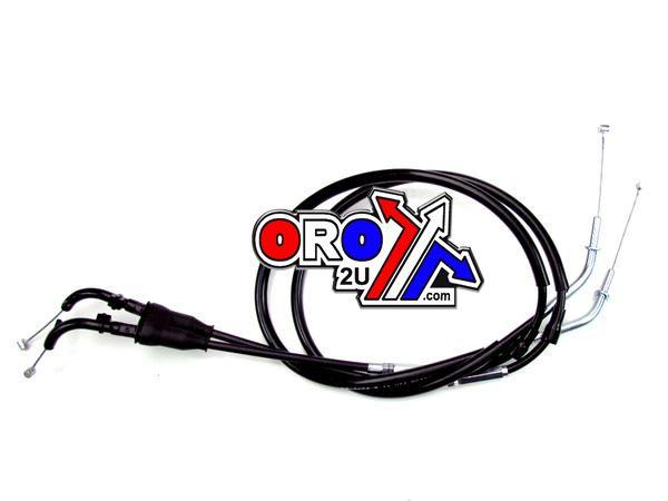 Motion Pro Throttle Cable Set/2 2006-2012 Kawasaki Zx1400 Ninja Motion Pro 03-0408