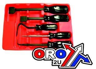 Dirt Racing Scraper & Pick Set 5pcs