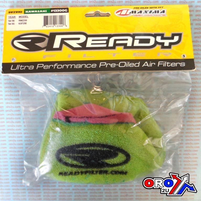 R2R Filters Air Filter 04-05 KXF, RMZ 250, Ready 2 Race Oiled