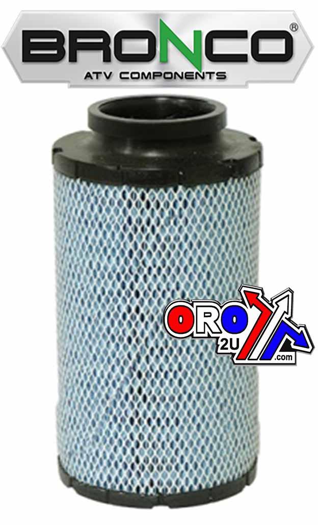 Bronco Air Filter Polaris RZR XP, Bronco at-07318 Oem Type, 1240822, 1240957, 1241084