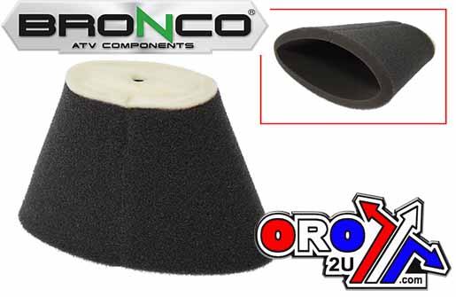Bronco Air Filter 660 Raptor 01-05, Bronco at-07324 Oem Type