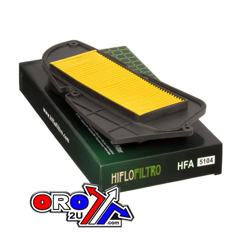 HiFlo Filters Air Filter Hiflo Hfa5104, Sym 17211-hha-000