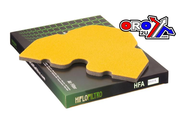 HiFlo Filters Air Filter Hiflo Hfa2604 Kawa, 11013-1226, Kawasaki