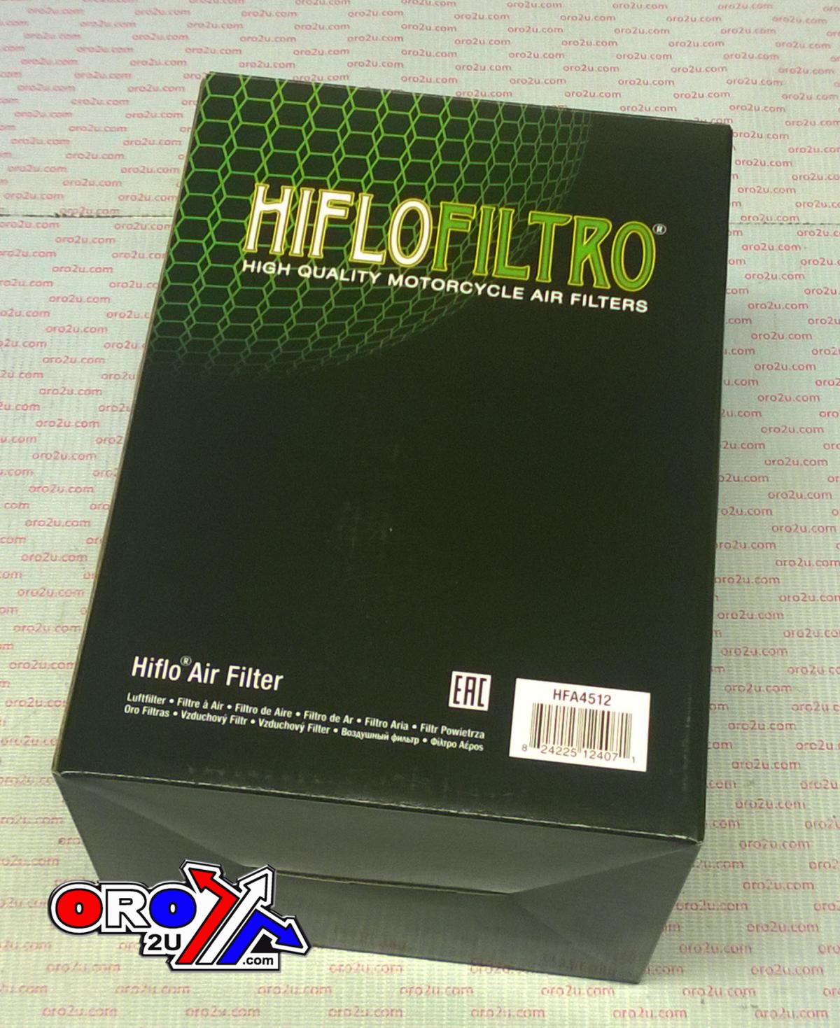 HiFlo Filters Air Filter Yam XP530 Tmax, Hiflo Hfa4512 Bc3-15407-00-00