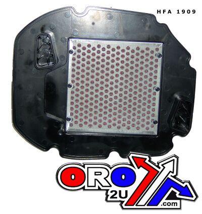 HiFlo Filters Air Filter Hiflo Hfa1909 Vtr1, 17210-mbb-000 VTR100 97-06, Honda XL100V