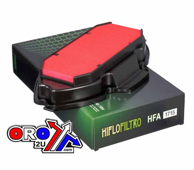 HiFlo Filters Air Filter Hiflo Hfa1715 Ctx, Honda 17210-mgs-d30 NC700