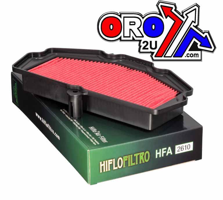 HiFlo Filters Air Filter Hiflo Hfa2610 Kle, Kawasaki 11013-0745 EN650