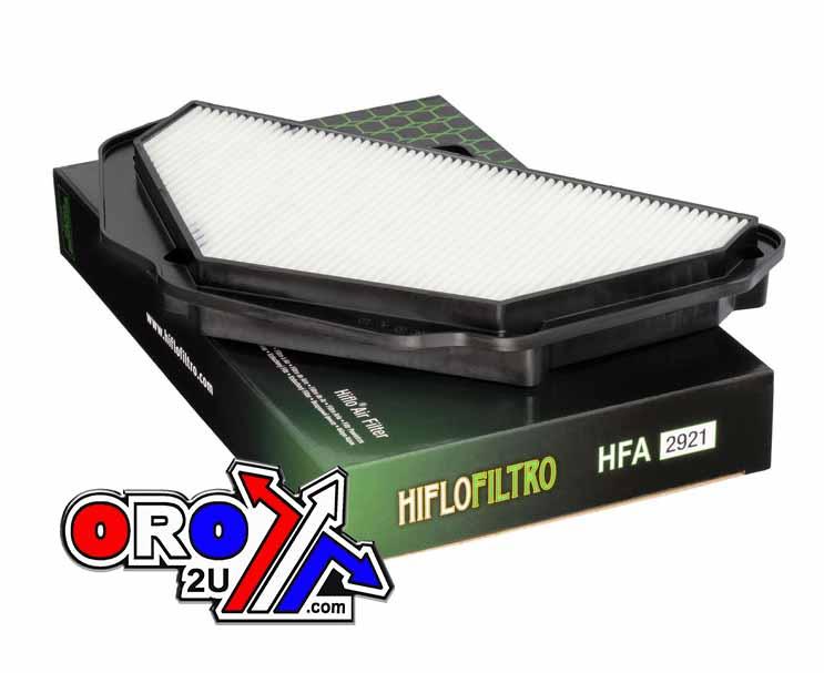 HiFlo Filters Air Filter Hiflo Hfa2921 ZX10R, Kawasaki 11013-0758