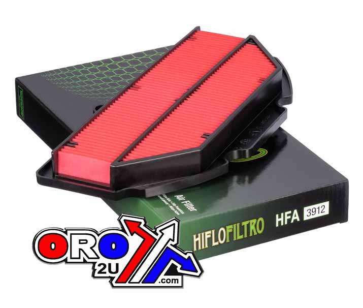 HiFlo Filters Air Filter Hiflo Hfa3912 Gsxr, Suzuki 13780-47h10 Gsx-r1000