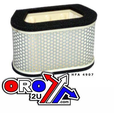 HiFlo Filters Air Filter Hiflo Hfa4907 YZF-r, 4xv-14451-00-00, YZF-r1 98-01, Yamaha